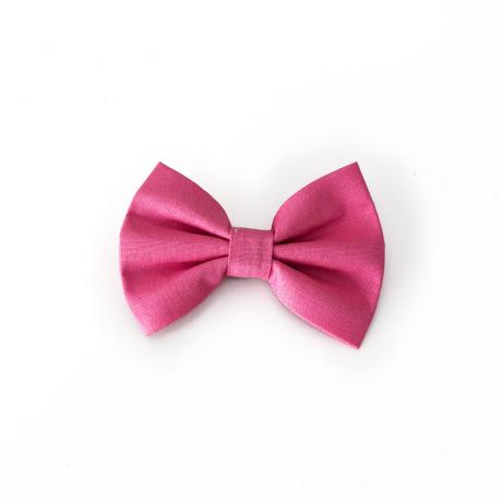 sweet pink dog bow tie