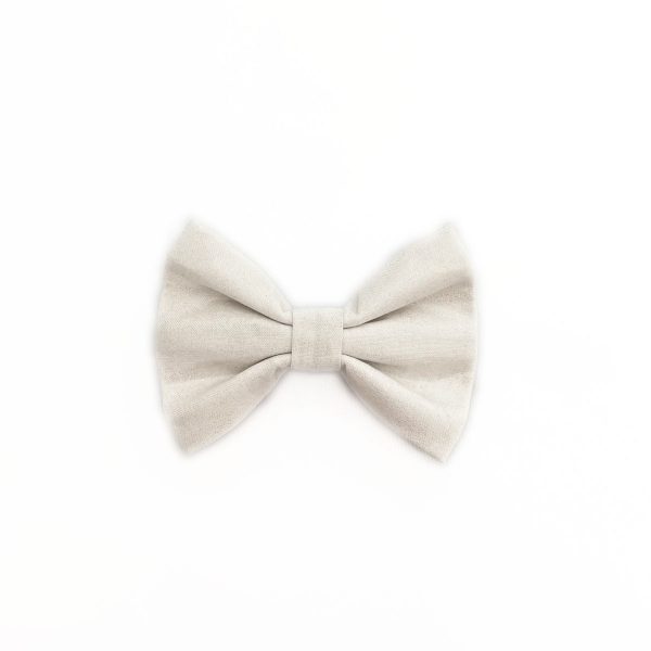 White Sparkle Bow Tie