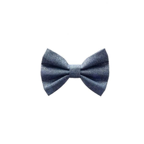 Blue Sparkle Bow Tie
