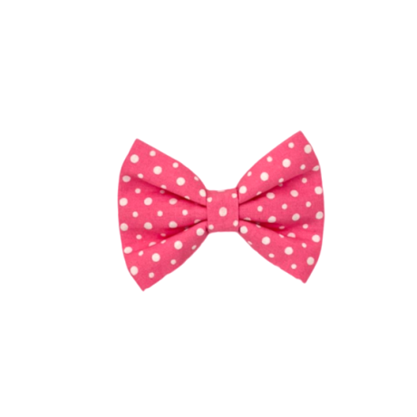 Candy Pink Bow Tie