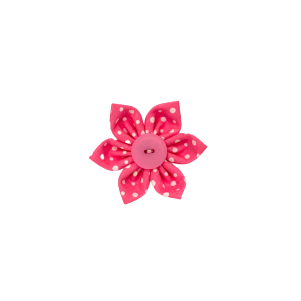 Candy Pink Flower Bow
