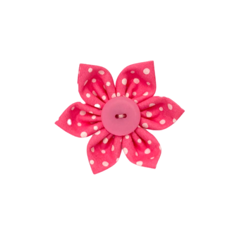 Candy Pink Flower Bow
