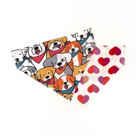 Puppy Love + Heartbeat Bandana